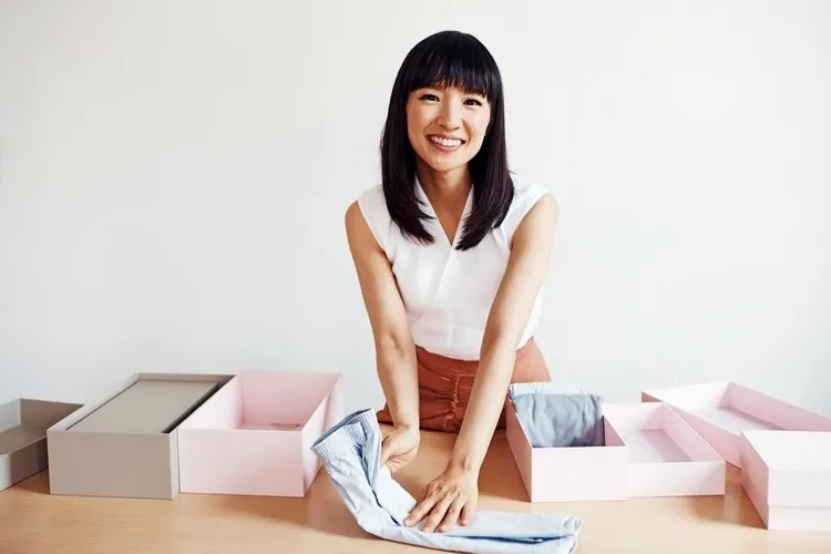 how to pack your suitcase according to marie kondo method travel light
