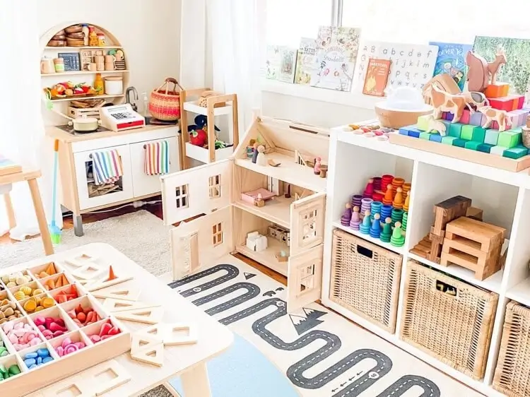 how to store toys and tidy the kids room Marie Kondo method