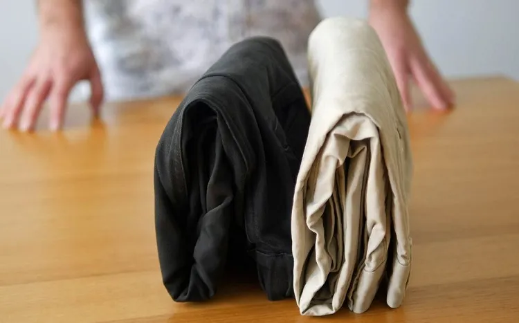marie konko folding pants_how to fold clothes to save space