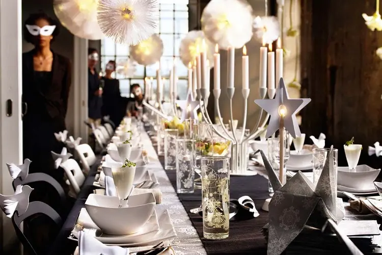 new years eve table decorations ideas how to prepare for a party trendy craft art