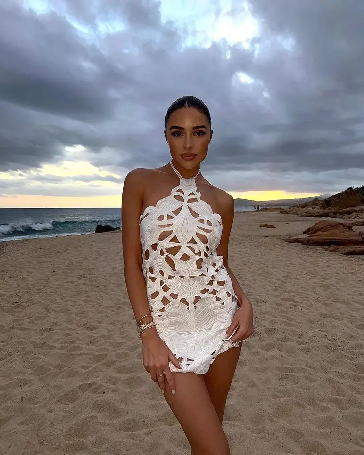 olivia culpo beach party outfit night time fashion trends for 2023