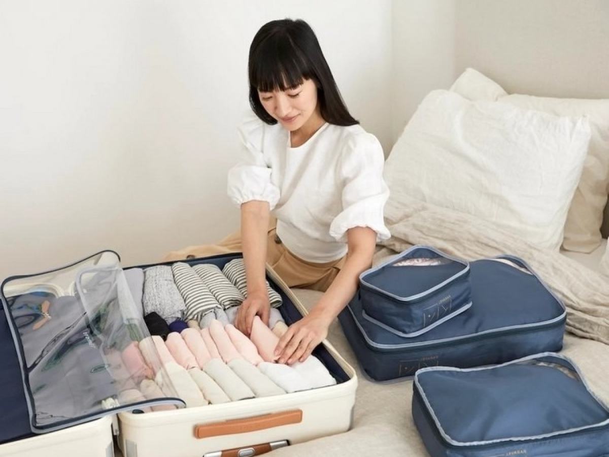 marie kondo suitcase