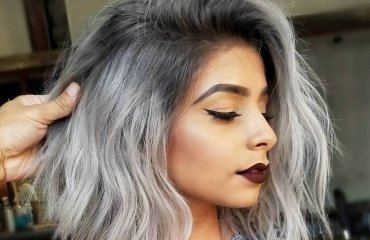 silver ombre_unique hairstyles