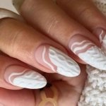 sweater nails white christmas color designs art trendy how to do my manicure in 2022