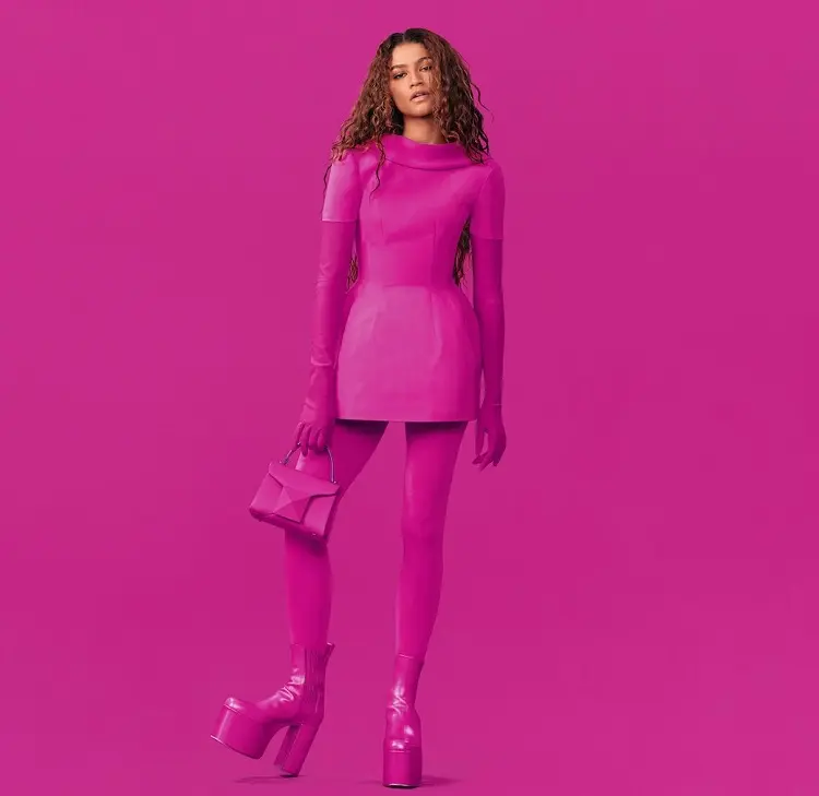 zendaya hot pink outfit inspiration ideas on how to adapt the barbiecore from the barbie movie