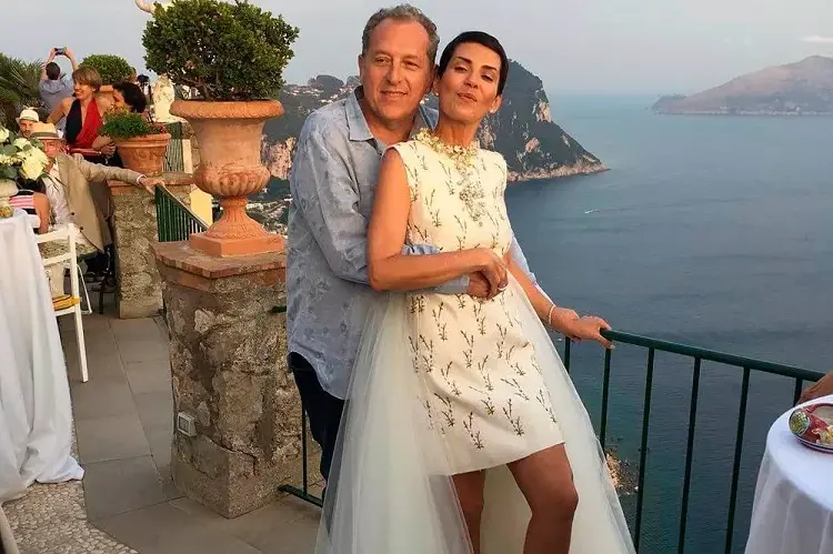 Cristina-Cordula-wedding-to-Capri-mother-dress-50-years-old