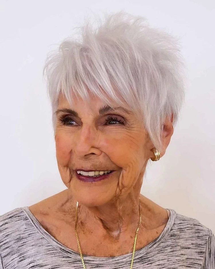 Short hairstyles 2023 for women over 60: These dashing haircuts flatter older  ladies!