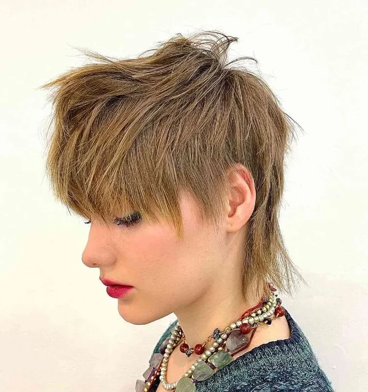 Mullet haircut with steps layered hairstyles 2023