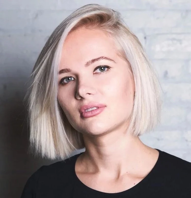 Scandinavian Bob suits women with round faces
