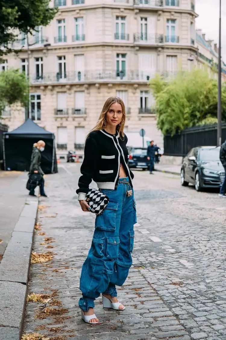 Wear trendy cargo jeans and forget culottes