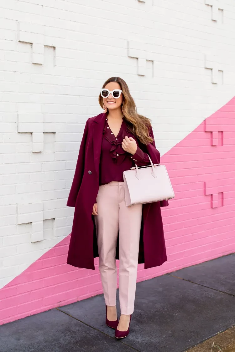 Winter Business Outfits Slim Pants 2023 trends