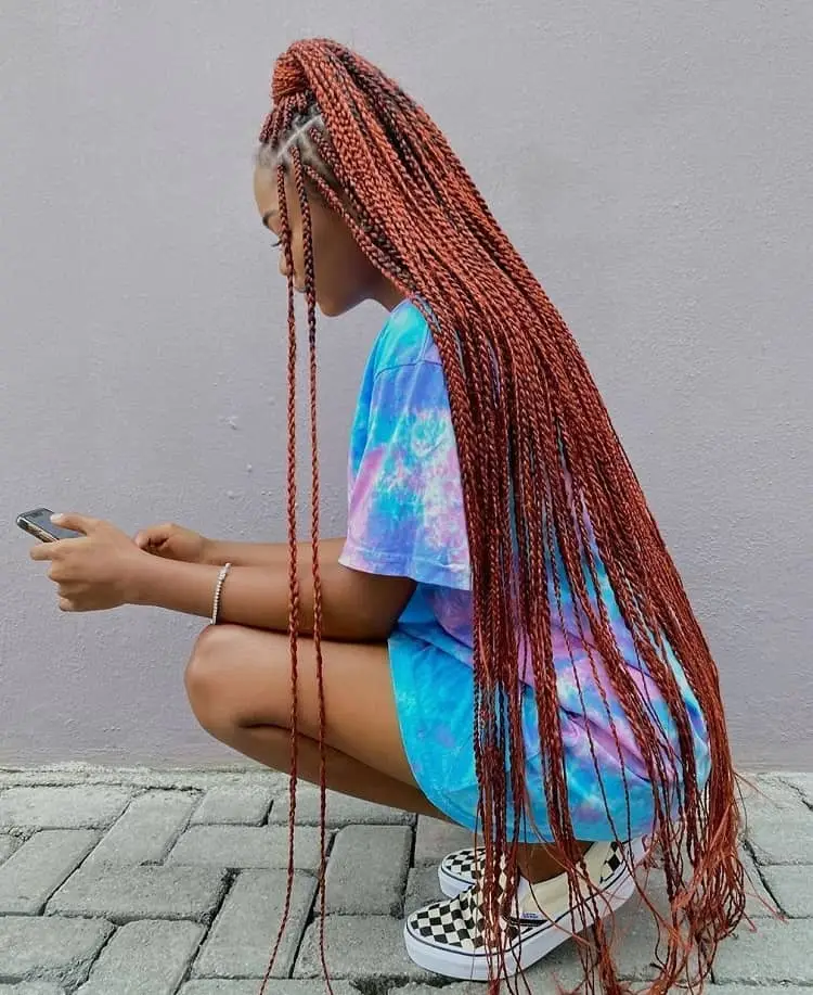 auburn box braids_long box braids