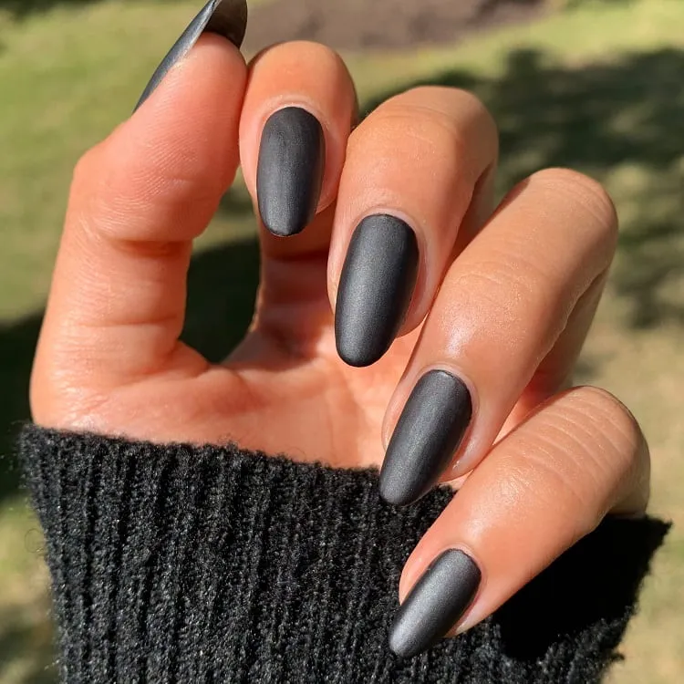 black nails_black nails ideas