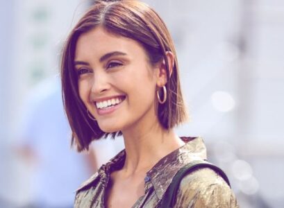 box bob 2023 short hairstyle trendy chic elegant look straight hair