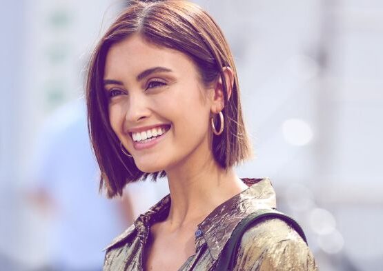 box bob 2023 short hairstyle trendy chic elegant look straight hair
