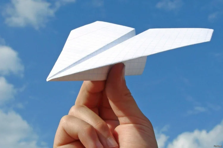 classic paper airplane model easy to make