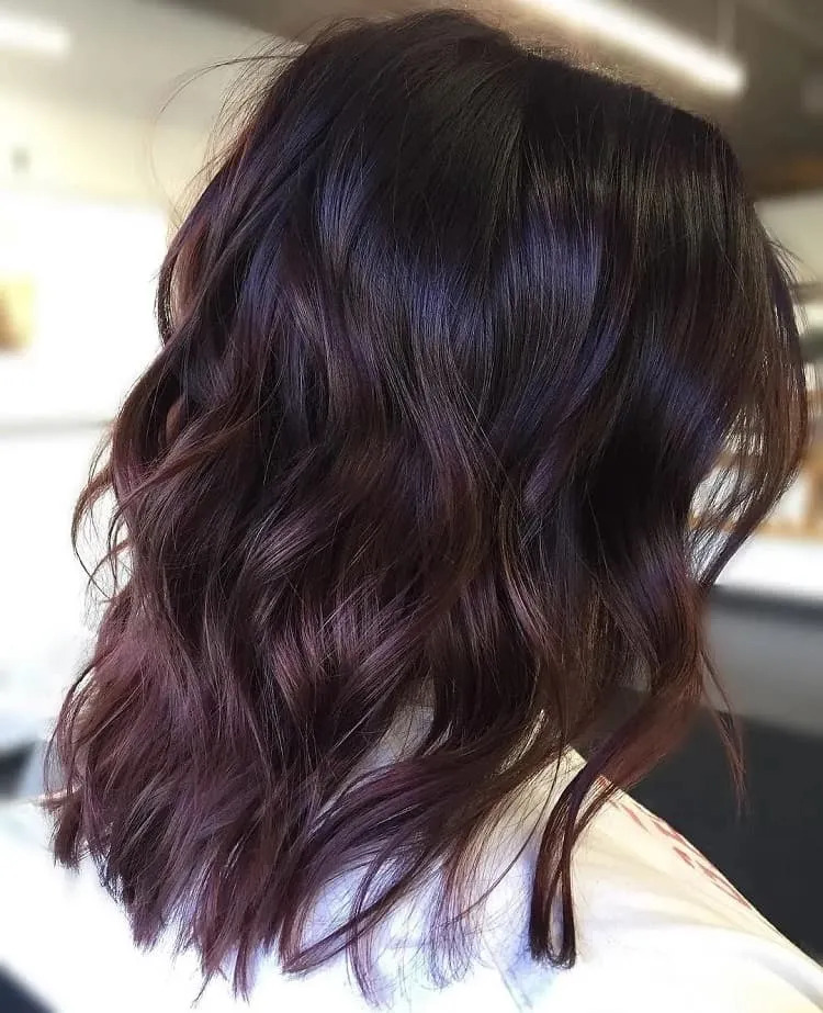 dark hairstyles_trendy hair colors