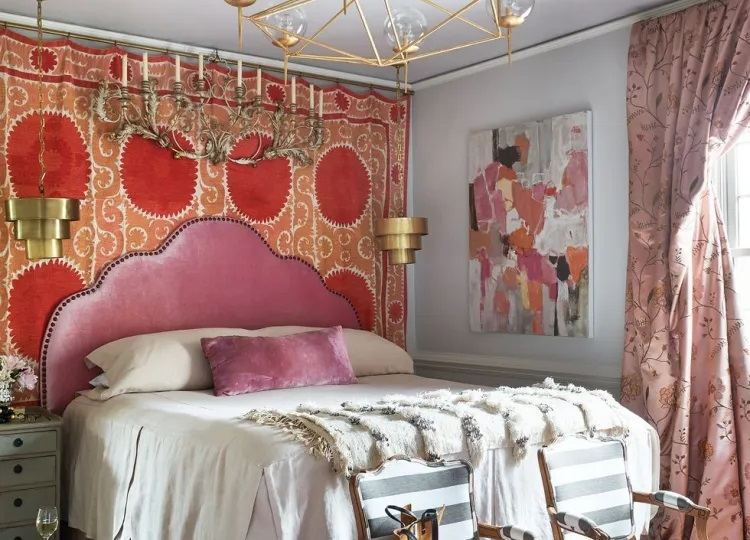How to decorate the wall behind your bed? We have 25 ideas that will ...