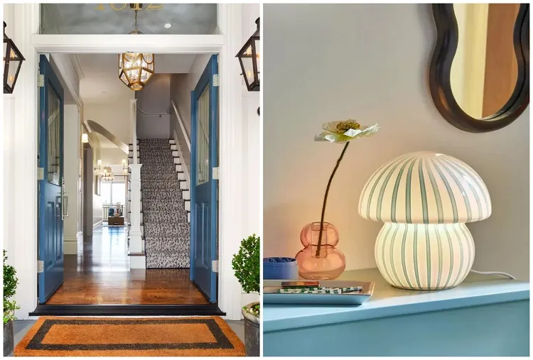 decorated entryway_interior design trends for 2023