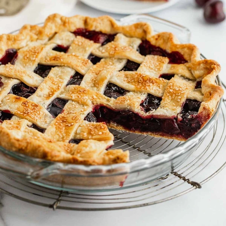 delicious cherry pie recipe to try on 23 january