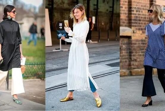 dress over pants outfit combinations ideas inspiration fashion trends 2023