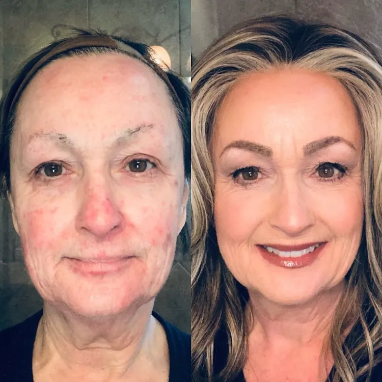 foundation bb cc or dd cream after 50 years old skin makeup tips
