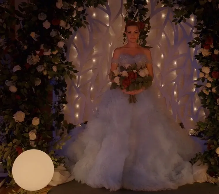 georgia miller wedding dress netflix series 2023 season 2