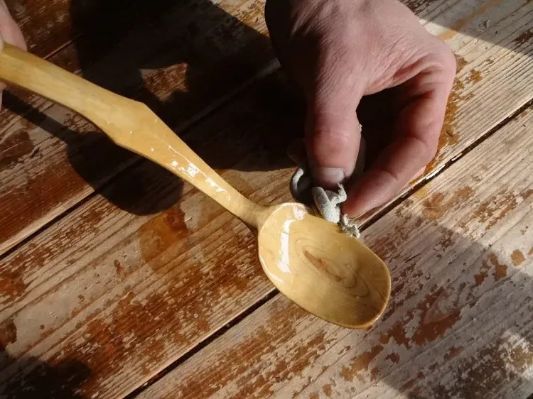 how to care for wooden kitchen utensils using oils