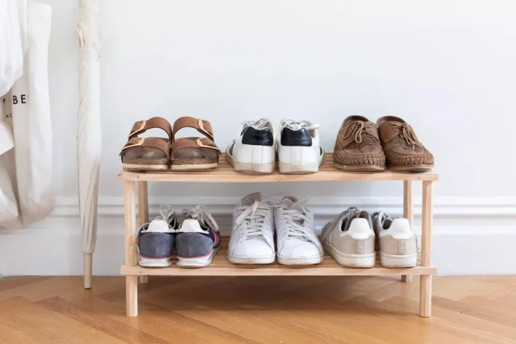 how to organize shoes in a small space diy storage ideas