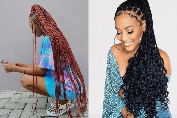 Should You Go With Knotless Braids Or Box Braids Main Differences 17