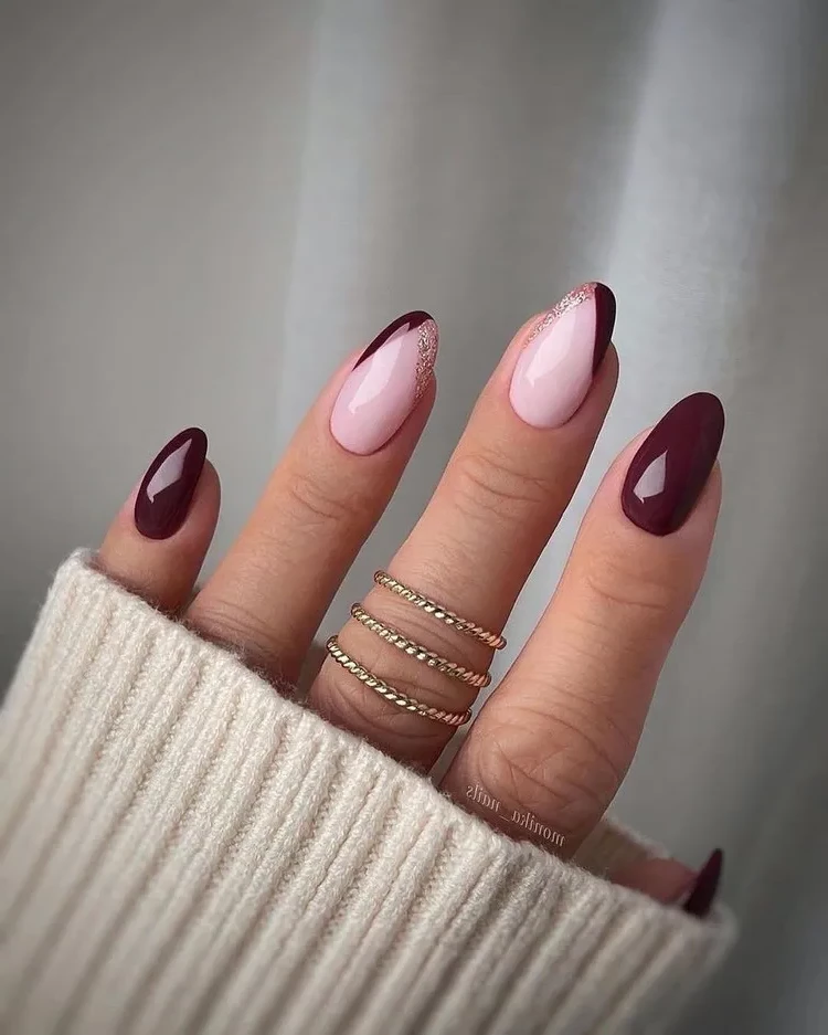 manicure trend winter 2023 nails blizzard french