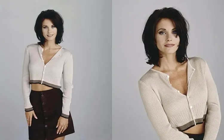 monica geller style fashion icon trends 2023 friends tv show inspiration on how to dress this season