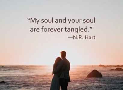 my soul and your soul are forever tangled hart quote