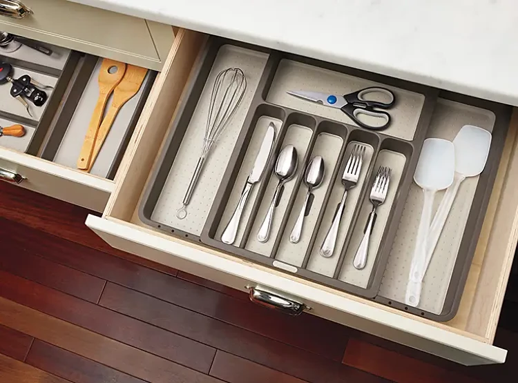 optimize your countertop space Ikea kitchen storage