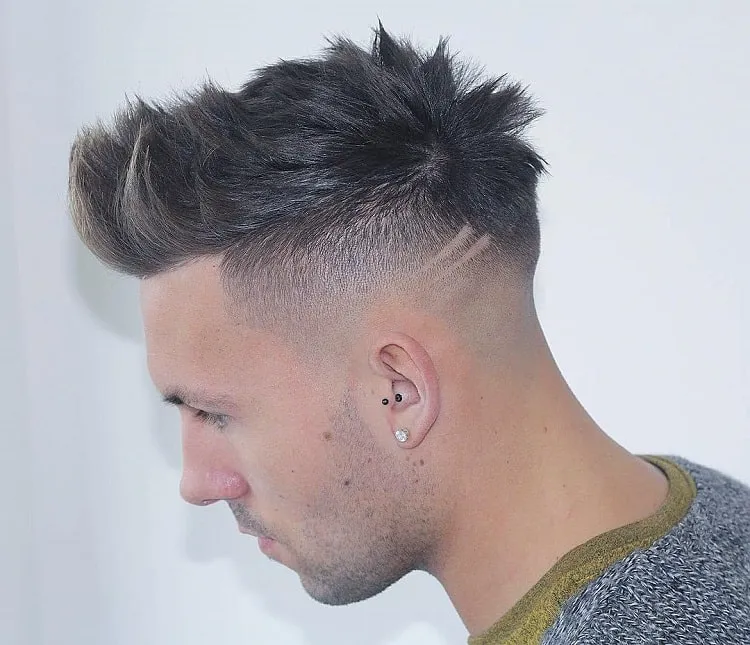 spiky haircuts for men_spike hair