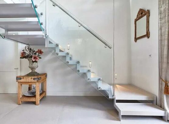 staircase lighting interiors trend 2023 ideas spot lighting