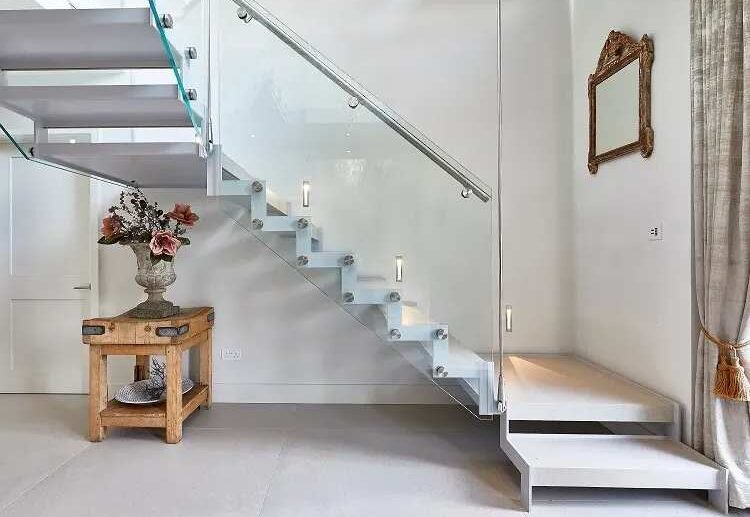 staircase lighting interiors trend 2023 ideas spot lighting