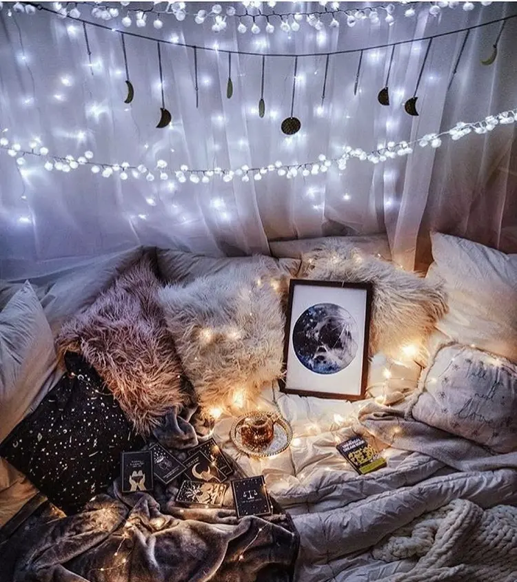 valentines day fortress movies lights snacks ideas romantic cute