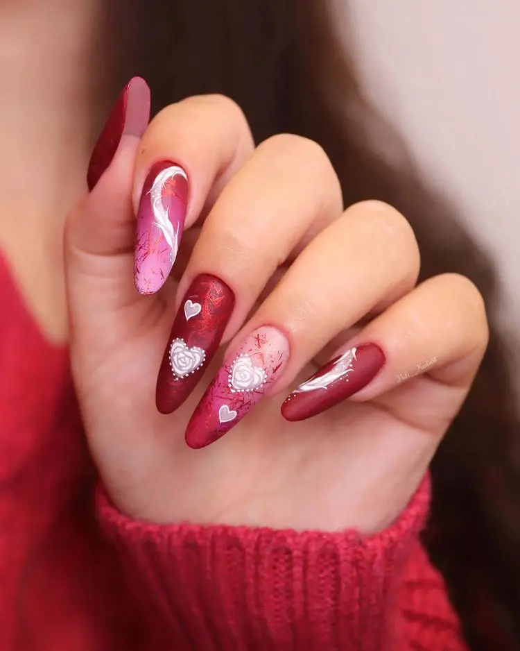 very trendy and chic manicure fabruary