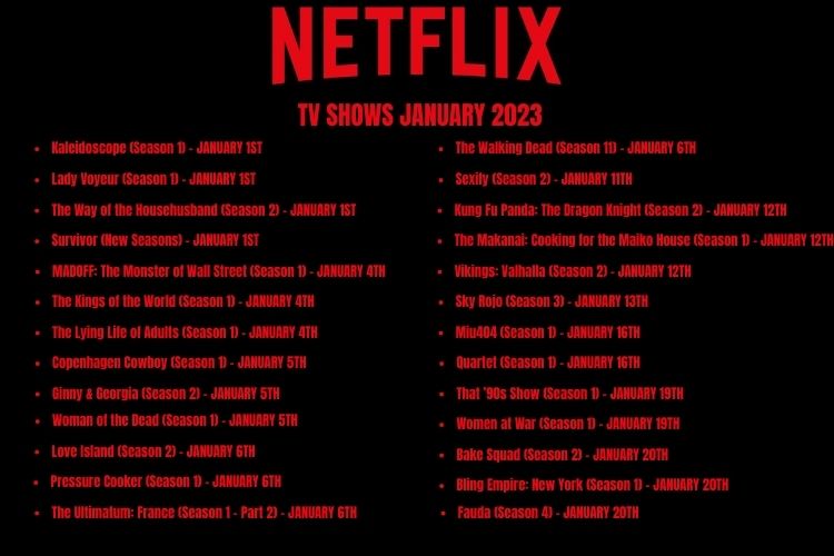whats coming to netflix january 2023 what tv shows to watch next list free download