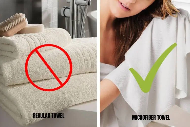 why should you use microfiber towel and not the regular one hair volume tricks and tips