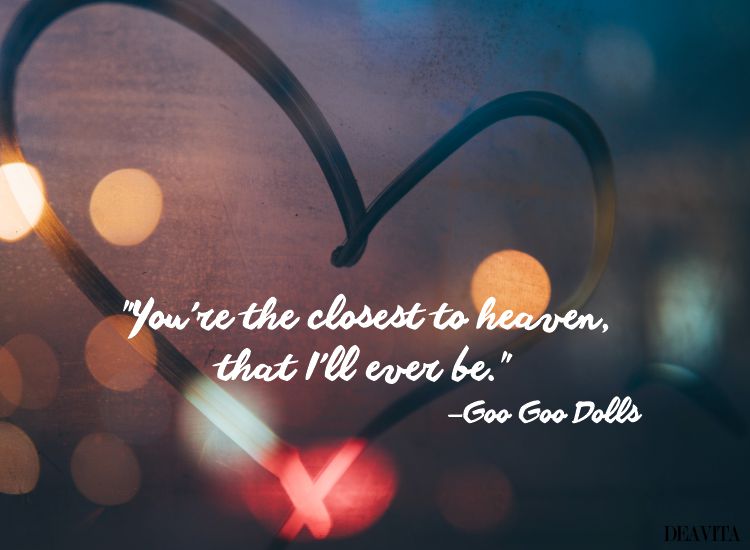 you are the closest to heaven goo goo dolls
