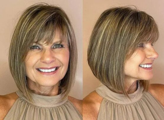 Bob-with-curtain-bangs-for-women-over-60-ideas-for-hairstyle-that-flatters-your