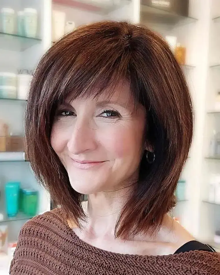 Mid-length bob hairstyles for older women: 12 trendy haircuts that will  make you look younger!