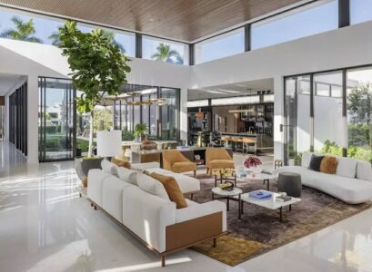 MiMo Miami style interior design 2023 ideas furniture trends chic white cozy home