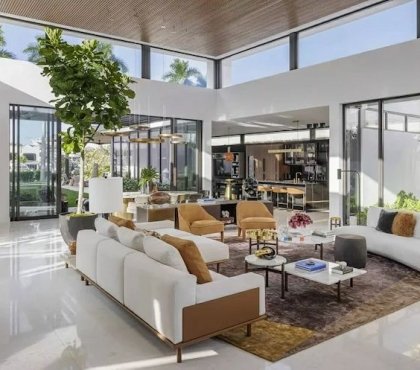 MiMo Miami style interior design 2023 ideas furniture trends chic white cozy home