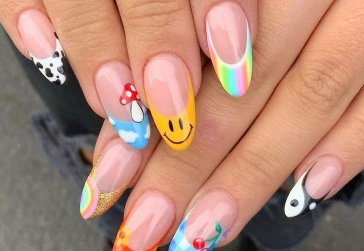Mix-and-match-nails-eclectic-nail-design-deas-for-an-instant-mood-boost