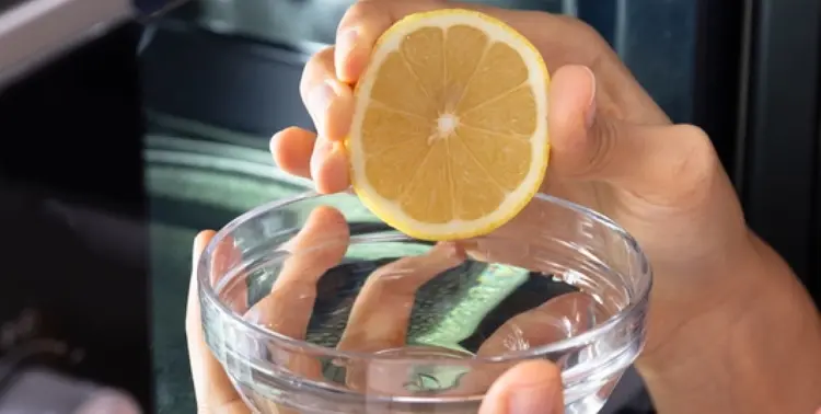 Oven-with-lemon-cleaning-method-explained
