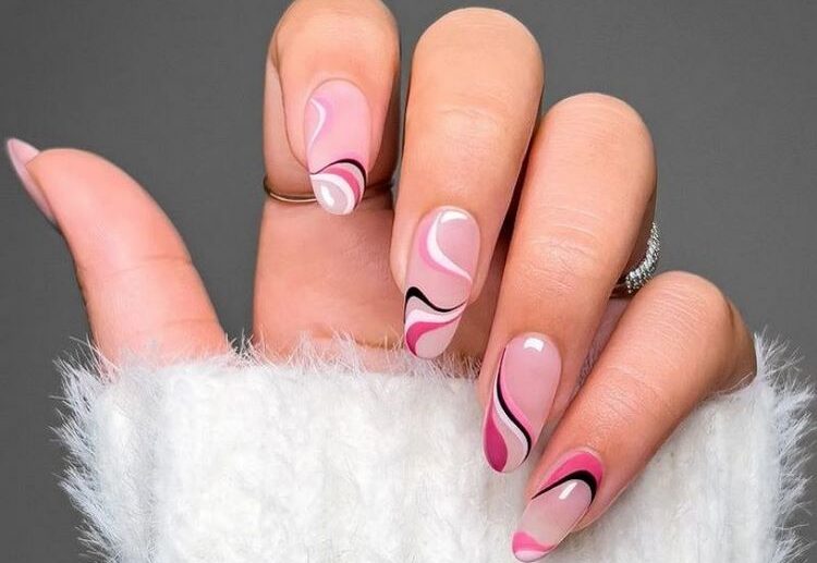 Spring-Swirl-Nail-Art-2023-Trends