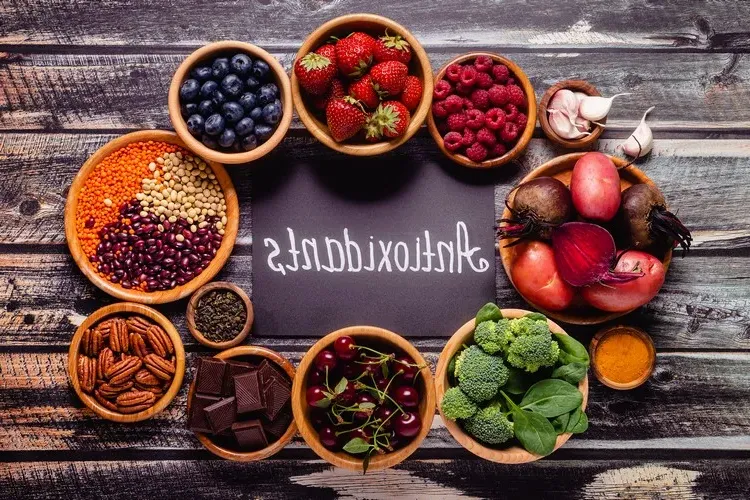 antioxidants foods rich in vitamins high nutritional qualities